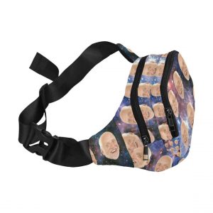 Custom Face Fanny Pack, Your Photo on Waist Bag