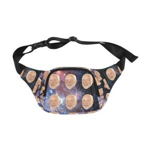 Custom Face Fanny Pack, Your Photo on Waist Bag