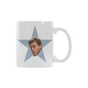 Custom Office Face Star Mug