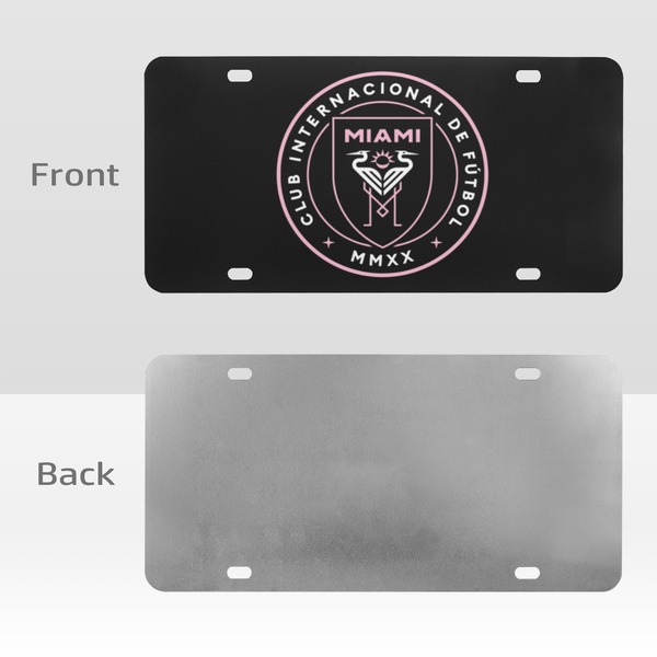 thumbnail image 2 of Juventus FC License Plate Frame - Chrome Plated Metal, Made In USA (Fits Front Or Rear) 2 of 2