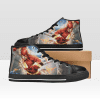 Flash Shoes, High-Top Sneakers, Handmade Footwear