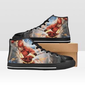 Flash Shoes, High-Top Sneakers, Handmade Footwear