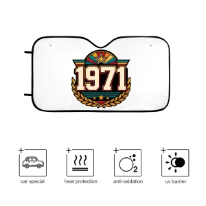 1971 Car Windshield Sun Shade