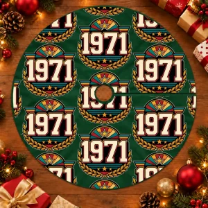 1971 Christmas Tree Skirt