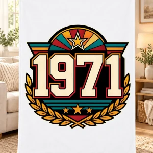 1971 Fleece Blanket